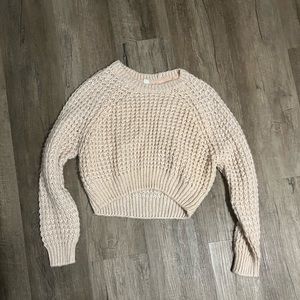 Garage Knit Cropped Sweater